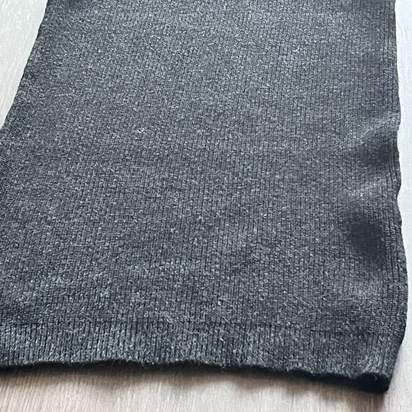 BNWOT WILFRED FREE Dark Grey Knit High-Waist Midi Bodycon Skirt (from Aritzia) - Picture 2 of 10